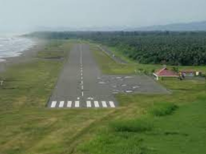 Aeropuerto internacional en Limón.  Caribe de Costa Rica
