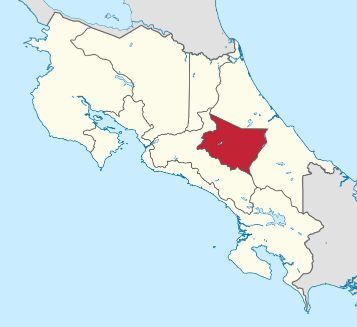Provincia de Cartago en Costa Rica