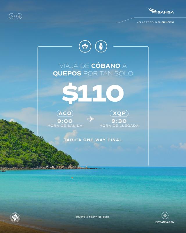 Cobano a Quepos